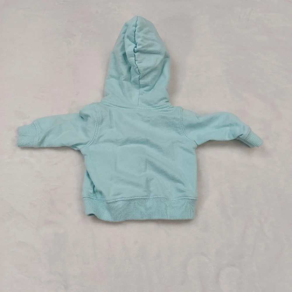 CARTER'S INFANT BOYS ZIP UP SURF HOODIE SIZE NEWBORN